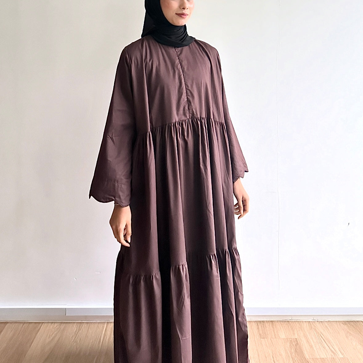 Aurelia Gathered Maxi Dress