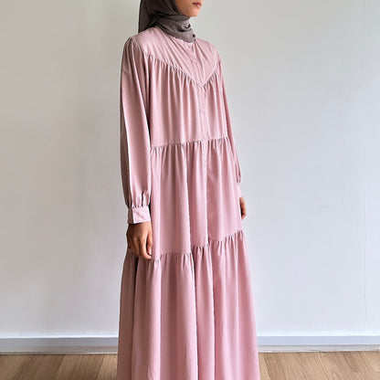 Stella tiered maxi dress
