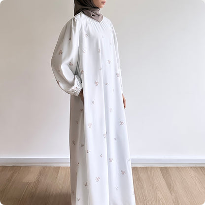 Isla floral printed long dress