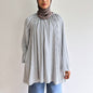 Kate houndstooth raglan blouse