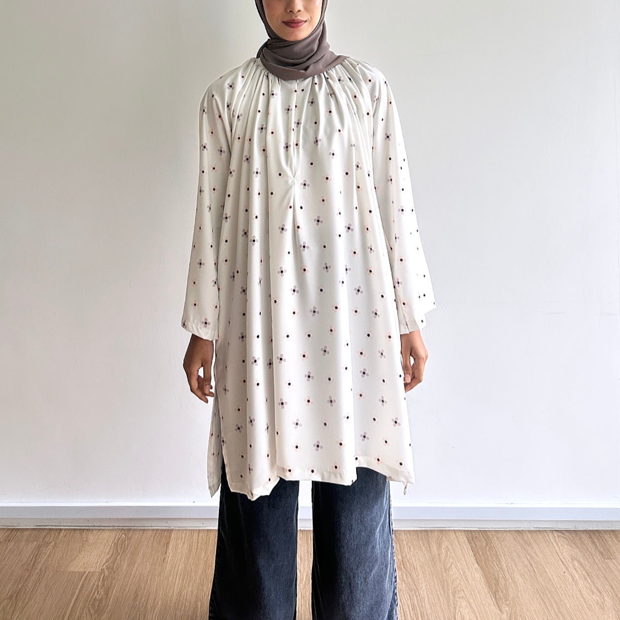 Kaela printed tunic