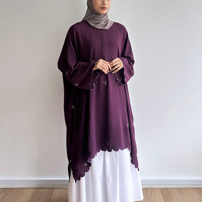Amara scallop midi