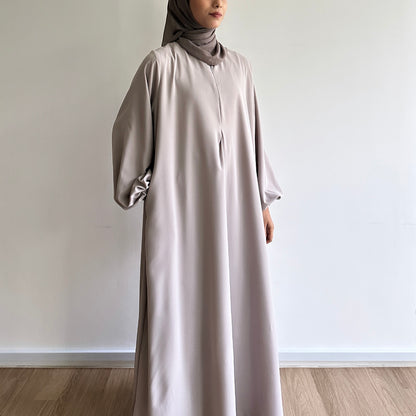 Alia puffy sleeve maxi dress