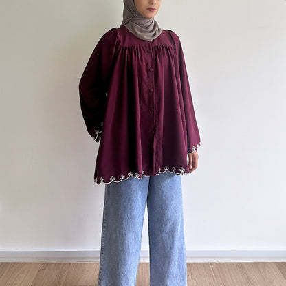 Aura sulam blouse