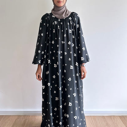 Leora floral maxi dress