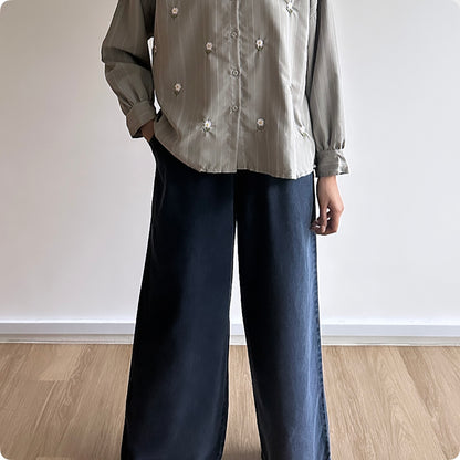 Bree denim culotte