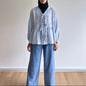 Zea drawstring denim pants