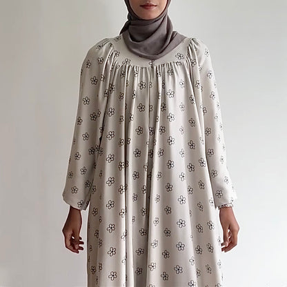 Leora floral maxi dress