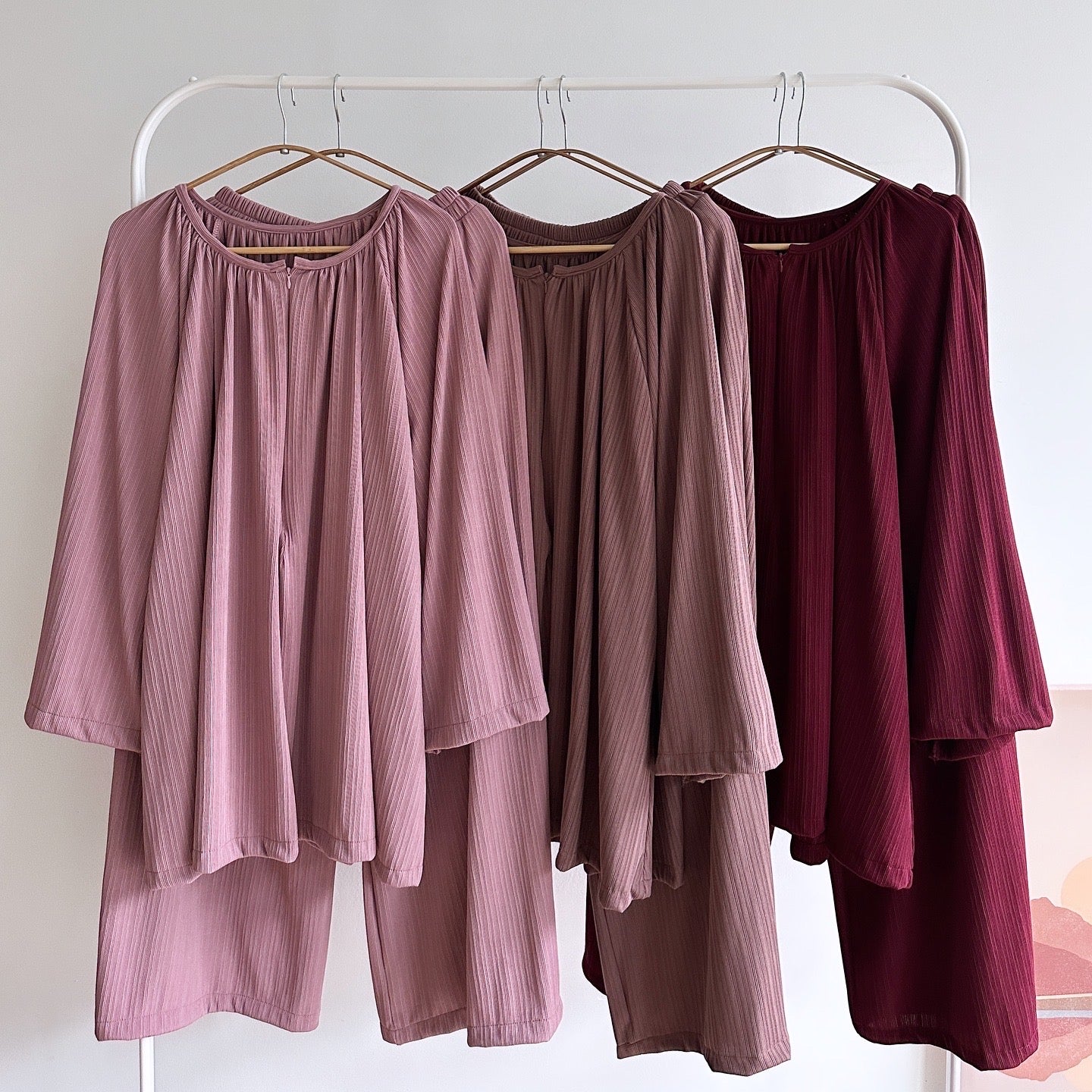 Haven ribbed raglan co-ord