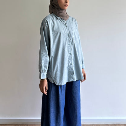 Estelle cotton oversized shirt