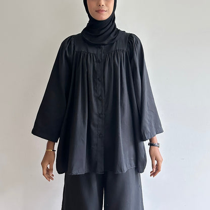 Gracie denim blouse