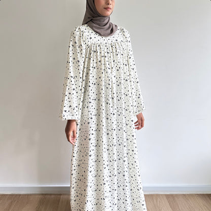 Leora floral maxi dress