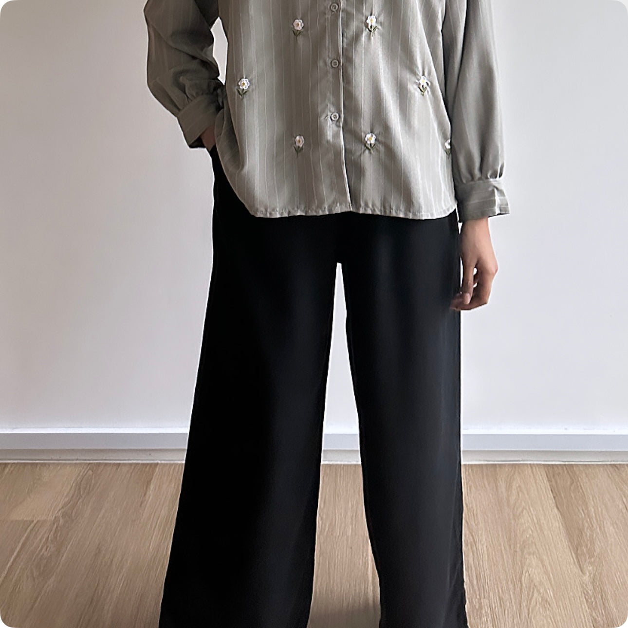 Bree denim culotte