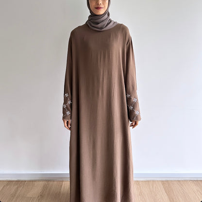 Yuna floral abaya
