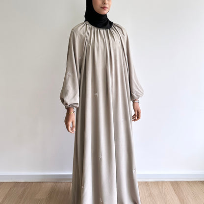 Yasmin embroidered maxi dress