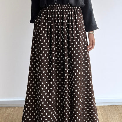 Nita polka dot skirt