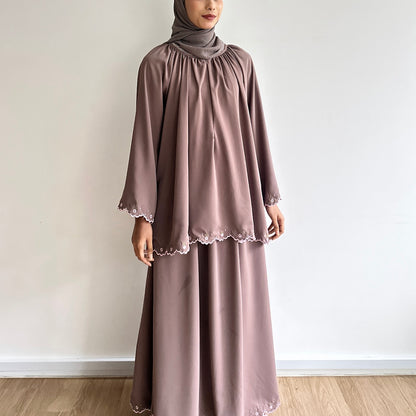 Naya raglan skirt set