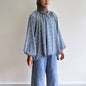 Fleurine puffy sleeve blouse