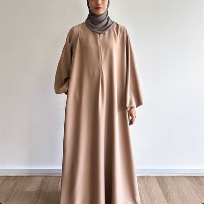 Alia puffy sleeve maxi dress