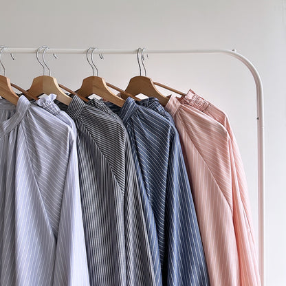 Clara stripe skirt set