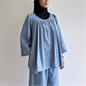 Gracie denim blouse