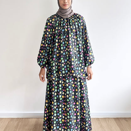 Alicia raglan skirt set