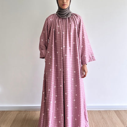 Kira daisy gingham dress