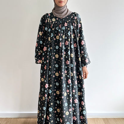 Leora floral maxi dress