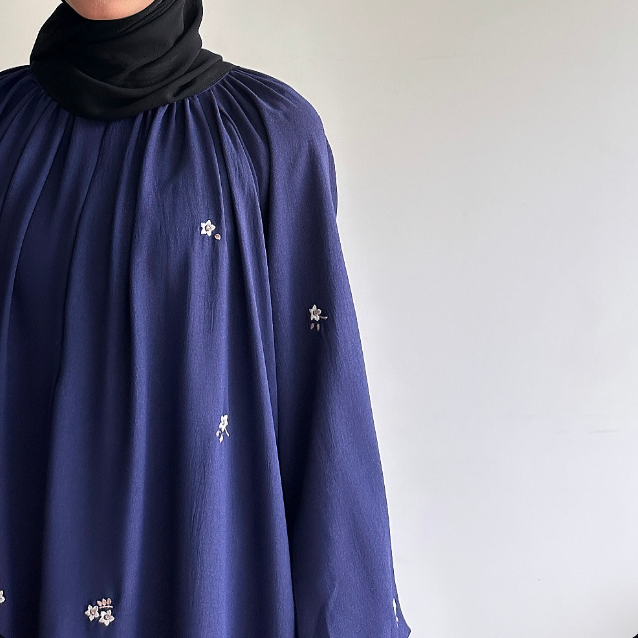 Yasmin embroidered maxi dress