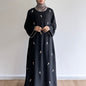 Anita floral sulam dress