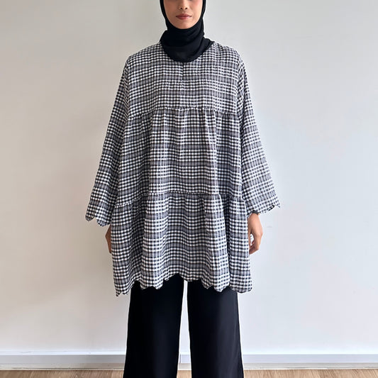 Elie gingham tunic