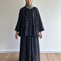 Fleur raglan skirt set