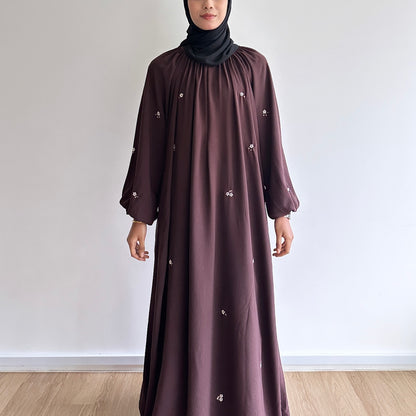 Yasmin embroidered maxi dress