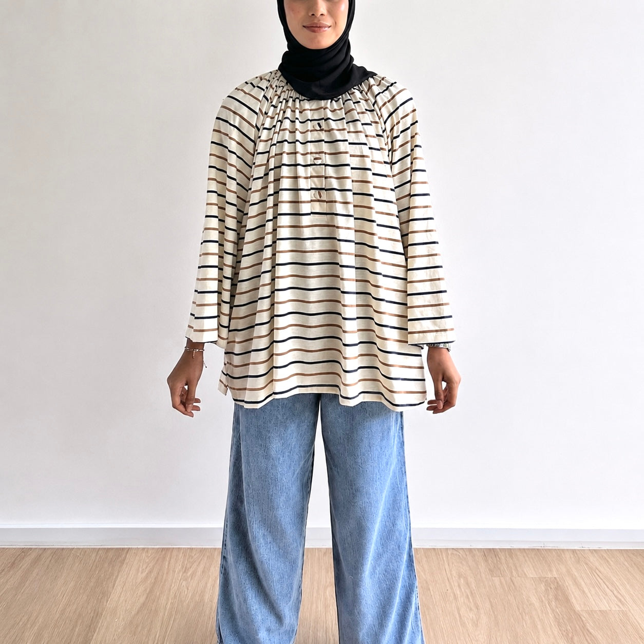 Leona Striped Blouse