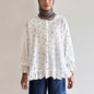 Gwen floral ruffle blouse