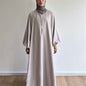 Alia puffy sleeve maxi dress