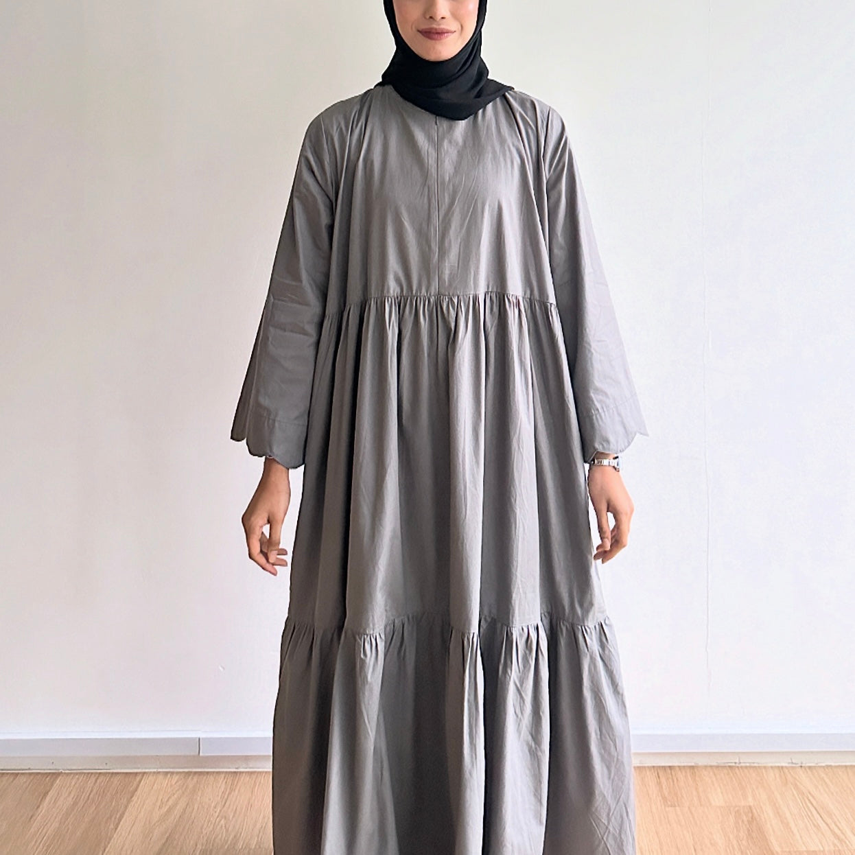 Aurelia Gathered Maxi Dress