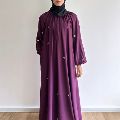Yasmin embroidered maxi dress