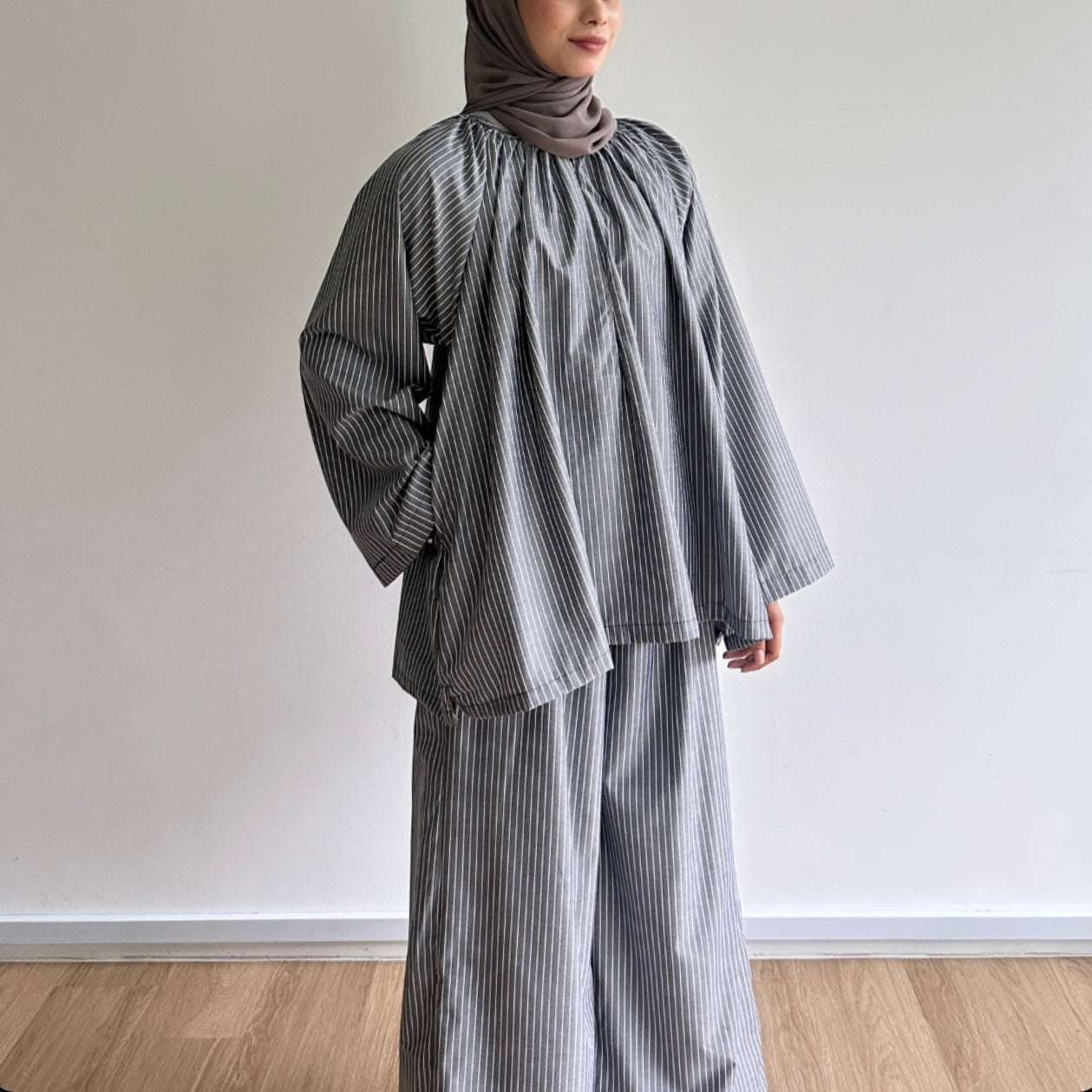 Clara Raglan Stripe Pants Set