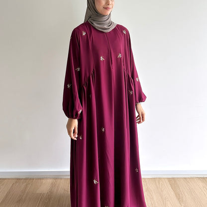 Camellia Side Gathered Dress