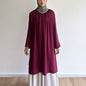 Mila basic raglan long tunic