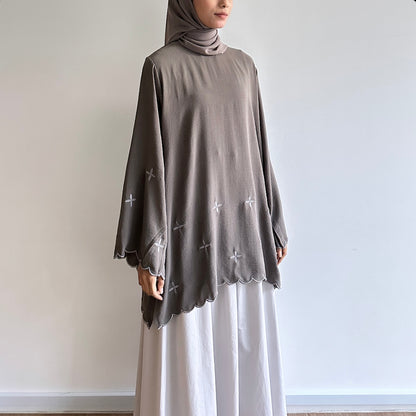 Elena sulam tunic
