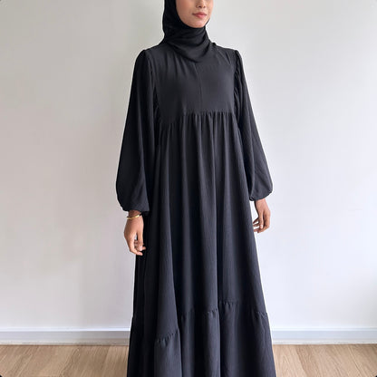 Talia balloon sleeve dress
