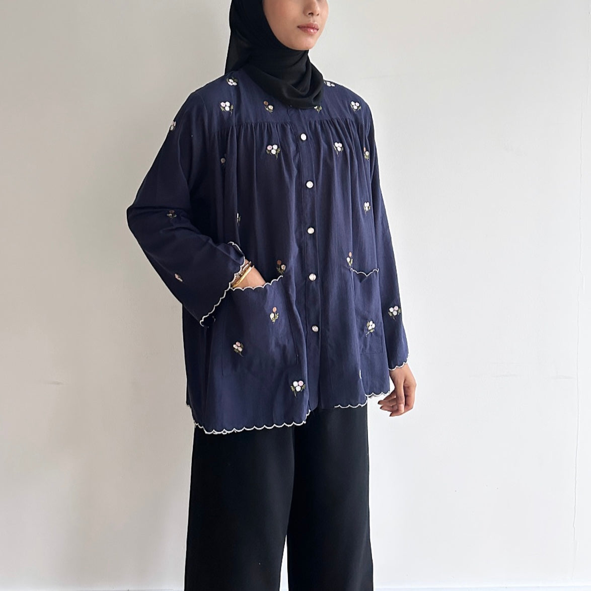 Yuna floral blouse