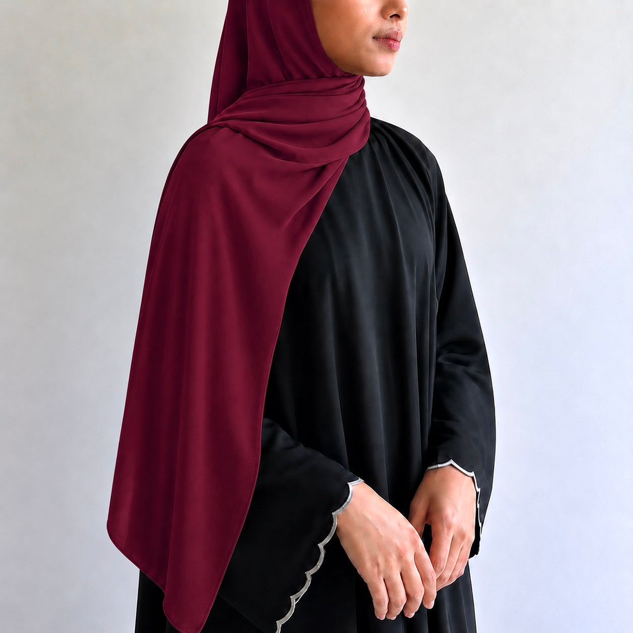 Safa Classic Heavy Chiffon Shawl