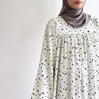 Leora floral maxi dress