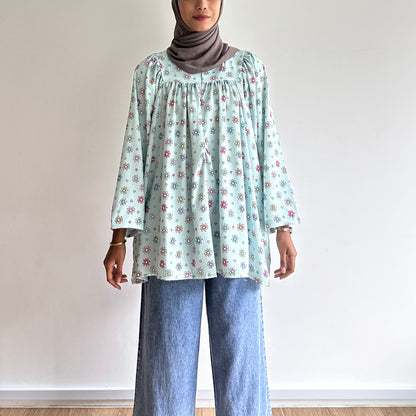 Anna floral blouse