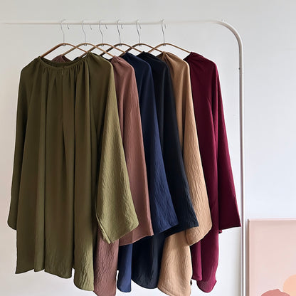 Mila basic raglan blouse