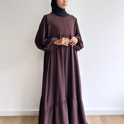 Talia balloon sleeve dress
