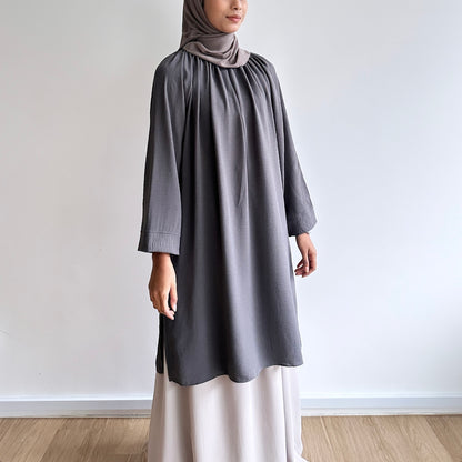 Mila basic raglan long tunic
